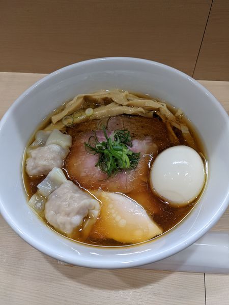 「特製中華そば」@手揉み中華そば 中村の写真