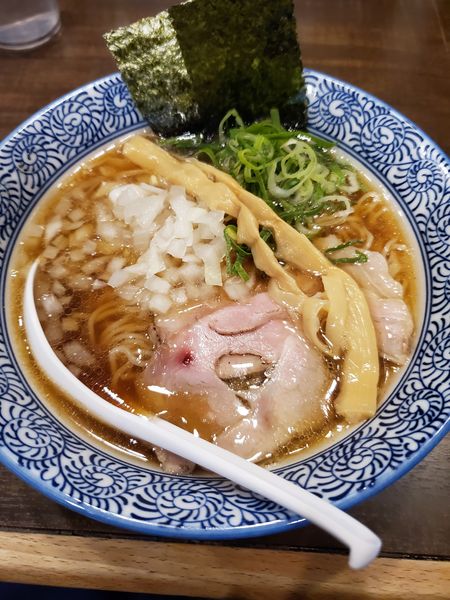 「煮干し中華そば（あっさり）」@麺匠 銀星 海美風の写真