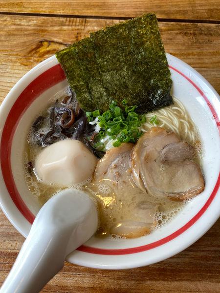 「味玉豚骨ラーメン」@光☆MENJIの写真