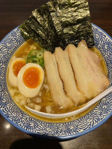 「特製煮干し中華そば」@煮干し中華そば 麺屋 銀星 高円寺の写真