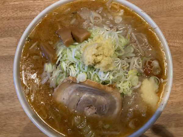 「味噌ラーメン 830円（炒め野菜+110円）」@麺や一多の写真