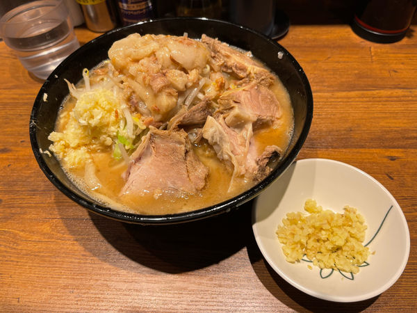 「豚嵐ラーメン＋生姜」@ラーメン豚嵐の写真