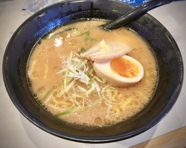 「北海道味噌ラーメン(418¥)」@はま寿司 ニューポートひたちなか店の写真