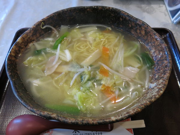 「タンメン：750円」@中華料理 東陽の写真