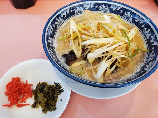 「白みそとんこつねぎラーメン」@大公 金沢文庫店の写真