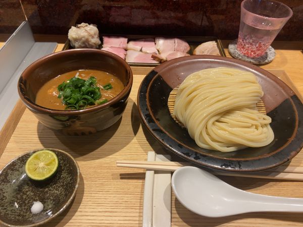 「つけめん並　特選全部乗せ」@中華蕎麦 とみ田の写真