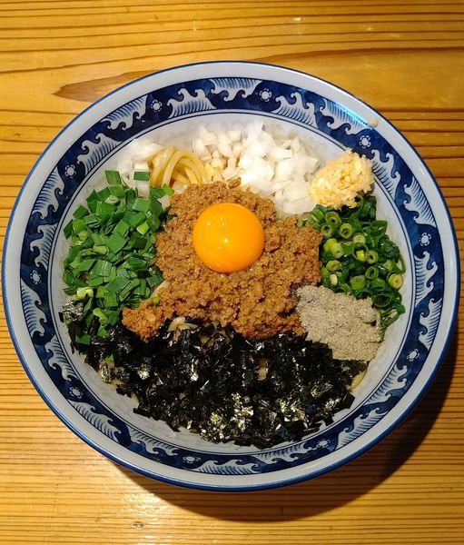 「にぼし台湾まぜそば 900円」@こだわり麺工房 たごの写真