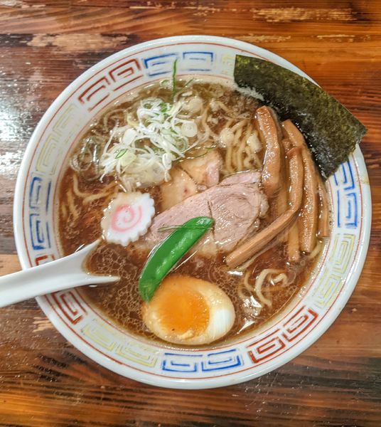 「三三五そば　840円」@支那そば三三五の写真