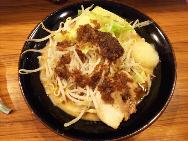 「【限定】背脂味噌壱郎　850円」@横浜家系ラーメン壱角家 弘前店の写真