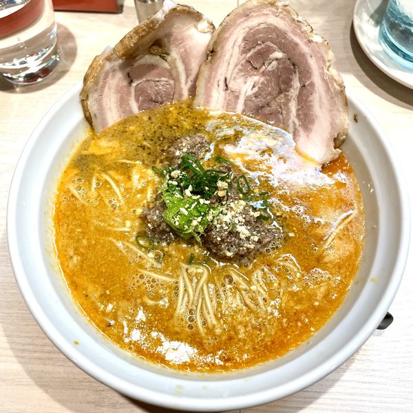 「＜ﾐｼｭﾗﾝ１ﾂ星6年連続獲得名店食材ｺﾗﾎﾞ限定＞ 担々麺」@柳麺 呉田-goden-の写真