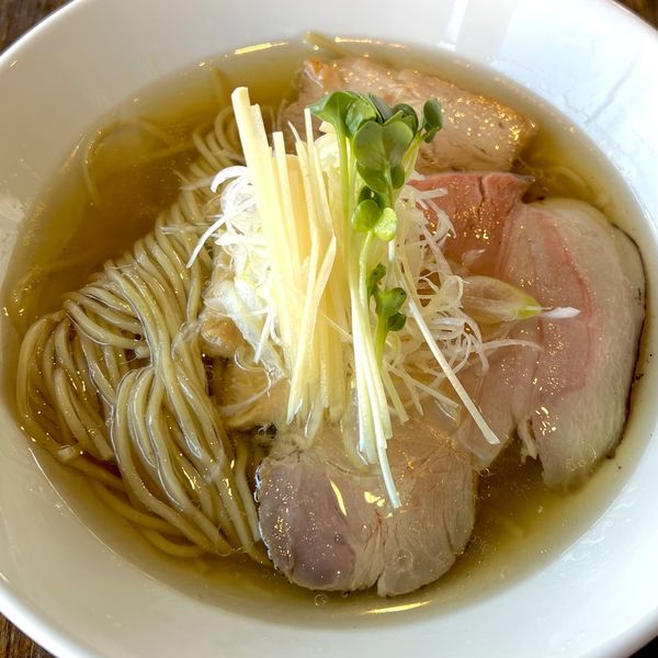 「【限定】生姜ラーメン（塩ベース）」@ラーメン ニュー松戸の写真