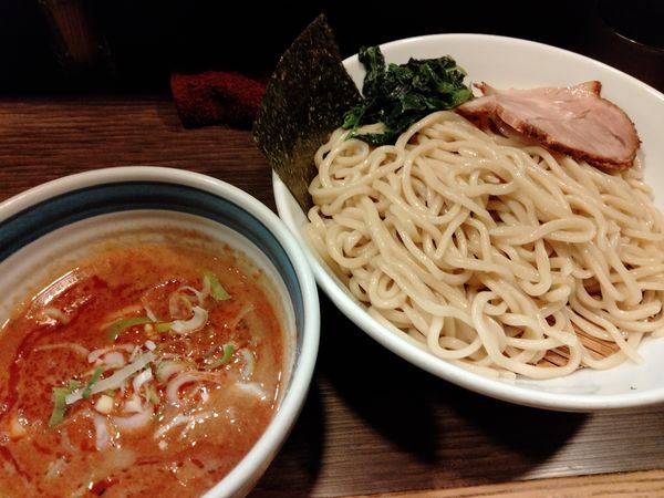 「つけ麺赤」@戯拉戯拉の写真