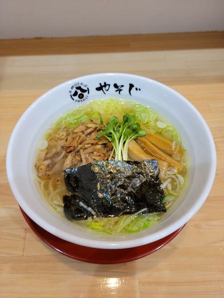 「支那そば 塩 700円」@支那そば やそじの写真