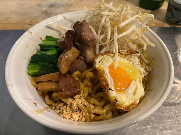 「汁なし 中盛 950円」@つけ麺・汁なし専門店 R 中村店の写真