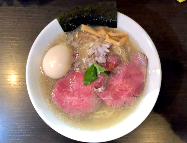 「★＜麺処夏海十周年記念イベント＞特製 和牛地鶏宍道湖しじみ出汁塩」@麺処 夏海の写真