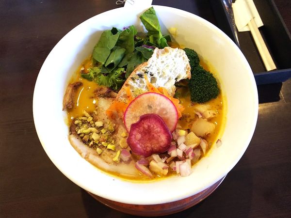 「ninjin娘深浦雪ニンジンのポタージュsoba　1250円」@sobabar Ciliegioの写真