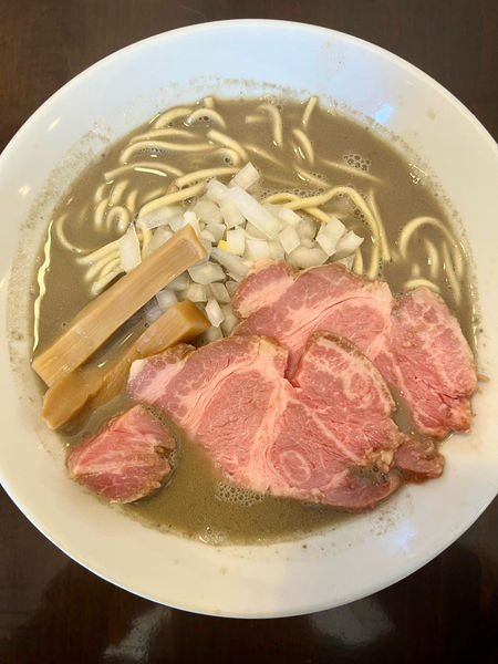 「濃厚煮干しそば」@ラーメン屋 ステイゴールドの写真