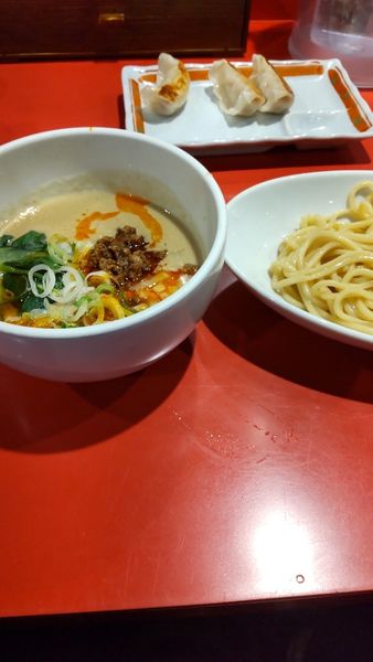 「担々つけ麺」@つけめん工房 浅草製麺所の写真