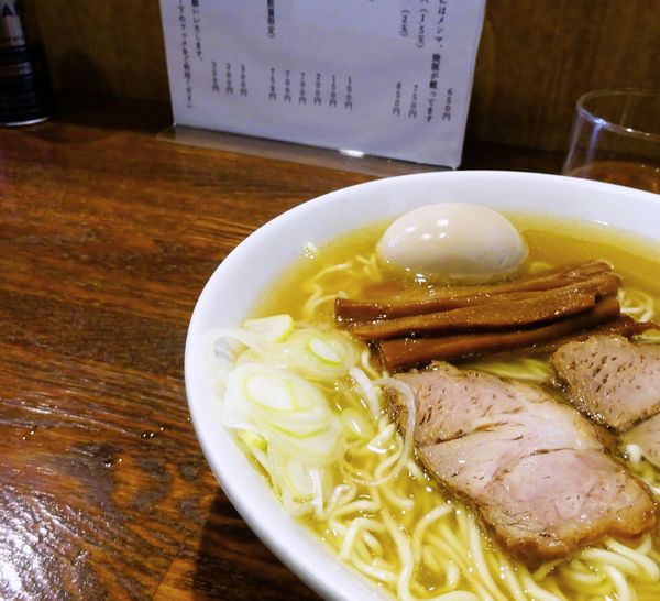 「中華そば＋味玉（750円）」@中華そば さとう 大船店の写真