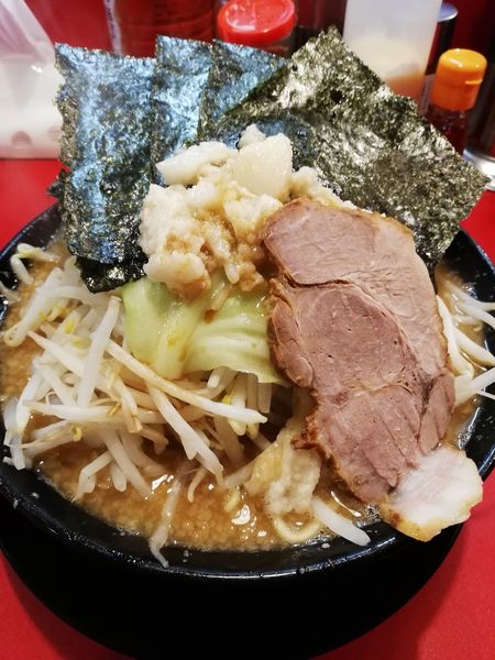「コテ野菜ラーメン」@家系ラーメン 王道 神道家の写真