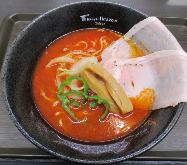 「氷見イワシ香るナポらー麺　999円」@Menya Ikuzo Tokyoの写真