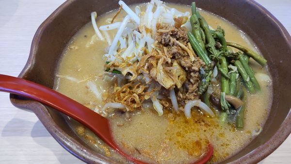 「信州味噌らーめん800円」@麺場 龍吟 野田店の写真