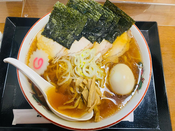 「特製中華そば大盛り」@中華そば 金ちゃんの写真