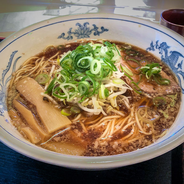 「ラーメン(+かき揚げのミニセット)」@英多朗の写真