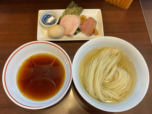 「つけめん＋味玉」@とものもとの写真