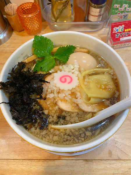 「ワハハ 煮干 特製そば」@中華そば ムタヒロの写真