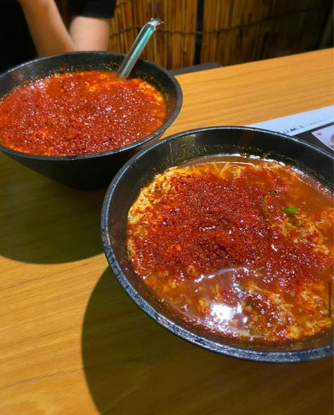 「辛麺(大辛)」@辛麺 華火の写真