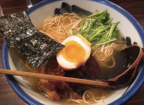 「柚子塩ラーメン」@AFURI 原宿店の写真