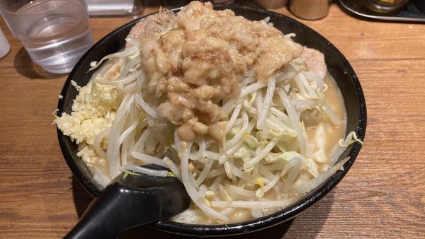 「豚嵐ラーメン（全マシ）」@ラーメン豚嵐の写真