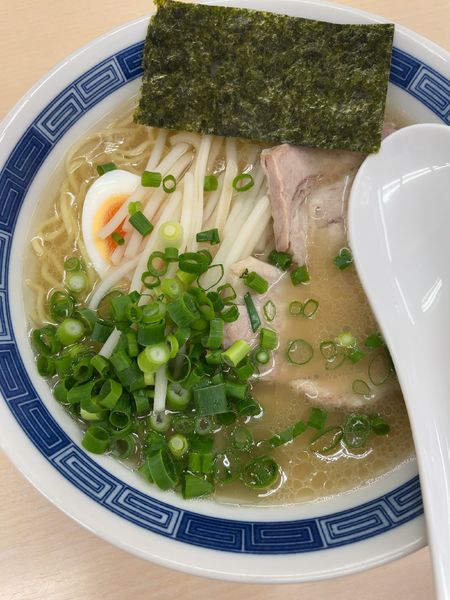 「塩とんこつラーメン」@八作の写真