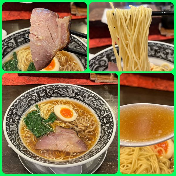 「らーめん(醤油)￥830」@中村屋の写真