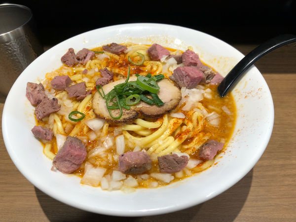 「うま辛鶏味噌らーめん大盛1000円+150円」@東京スタイル鶏らーめん ど・みそ鶏の写真