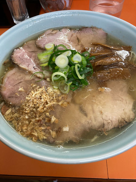 「塩チャーシュー　大盛り」@支那そば あおばの写真