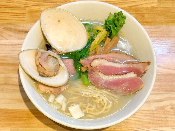 「★＜特別営業限定＞鴨と蛤そば🍜¥1,350」@らーめん 改の写真
