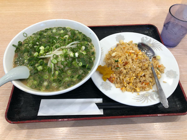 「ネギラーメンのYセット」@らーめん生島家の写真