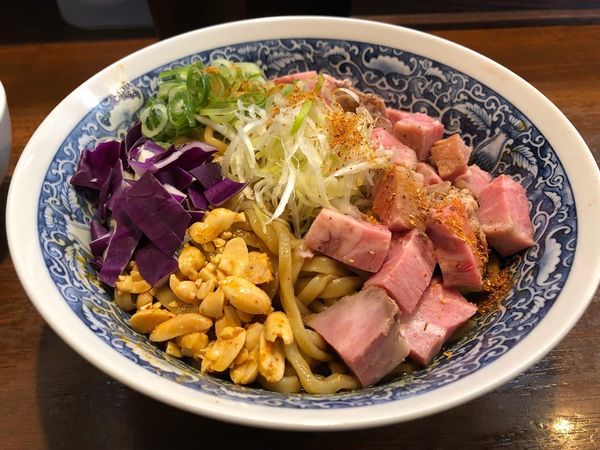 「カレーまぜそば」@らーめん 香澄 阿波座本店の写真