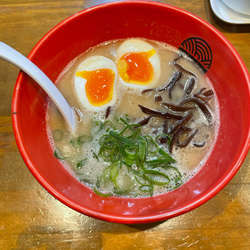 味玉豚骨ラーメン