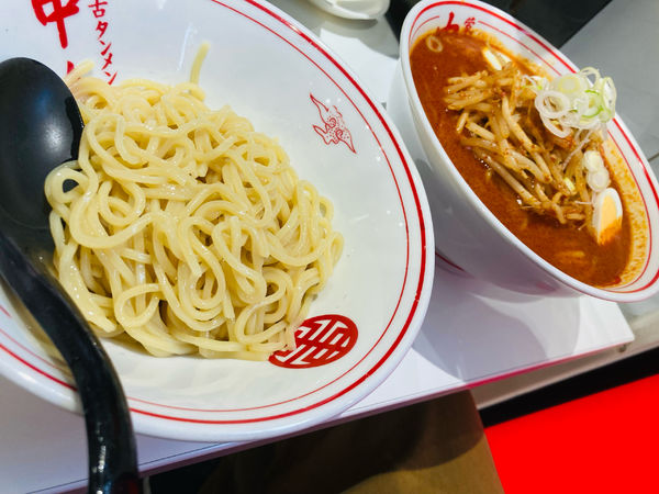 「冷やし味噌卵麺　定食　麻婆大盛り　麺少なめ　野菜大盛り　バター別」@蒙古タンメン 中本 錦糸町店の写真