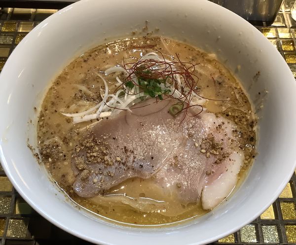 「[限定]焙煎胡麻味噌蕎麦」@町田汁場 しおらーめん進化 中山店の写真