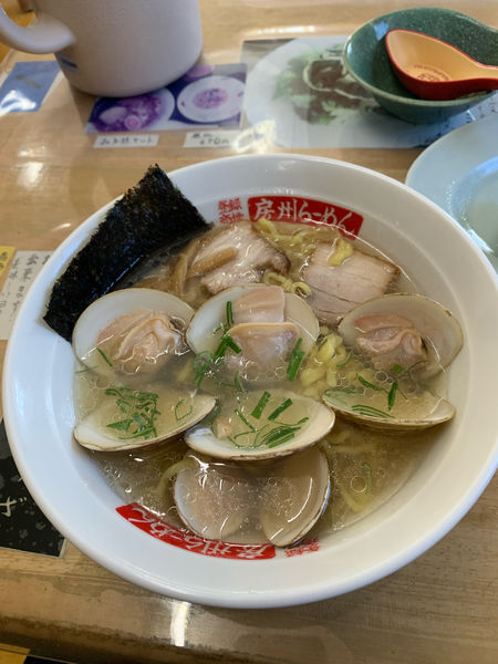 「ハマグリラーメン」@房州らーめんの写真