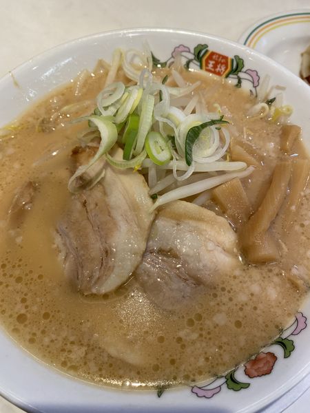 「王将ラーメン＋餃子（3個）」@餃子の王将 石川町店の写真