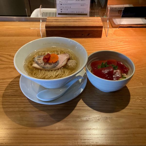 「中華そば【塩】」@麦の空 GACHI SOBA DOJOの写真