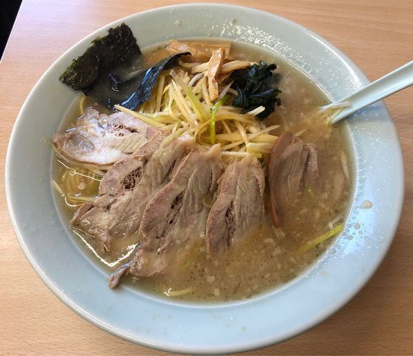 「ネギチャーシューメン(並)」@ラーメンショップ 三芳町店の写真