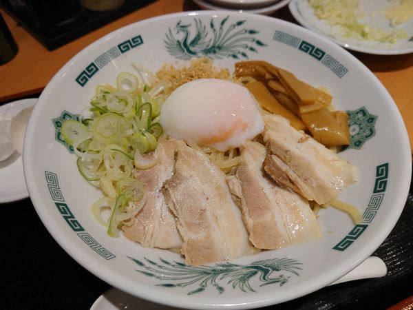 「汁なしラーメン570円＋他いろいろ」@日高屋 清瀬南口店の写真