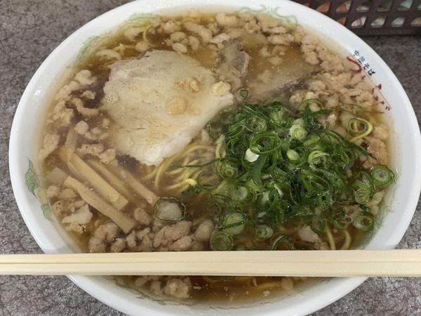 「中華そば大盛脂マシマシ」@つたふじ 福山支店の写真