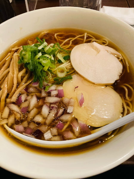 「中華そば」@煮干し中華そば 麺屋銀星 井荻店の写真